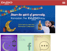 Tablet Screenshot of daisome.com